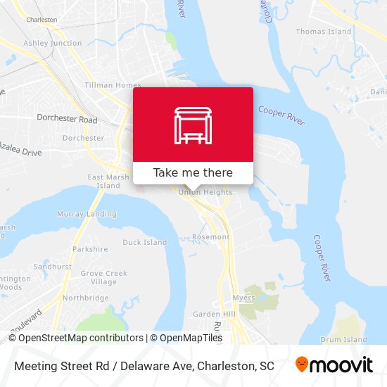 Meeting Street Rd / Delaware Ave map