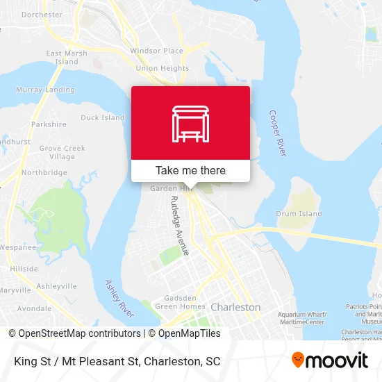 King St / Mt Pleasant St map