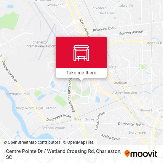 Centre Pointe Dr / Wetland Crossing Rd map