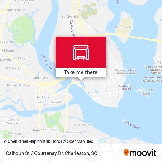 Mapa de Calhoun St / Courtenay Dr