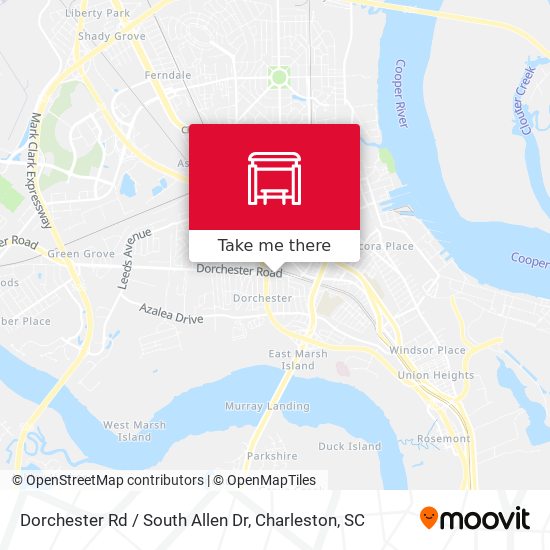 Dorchester Rd / South Allen Dr map