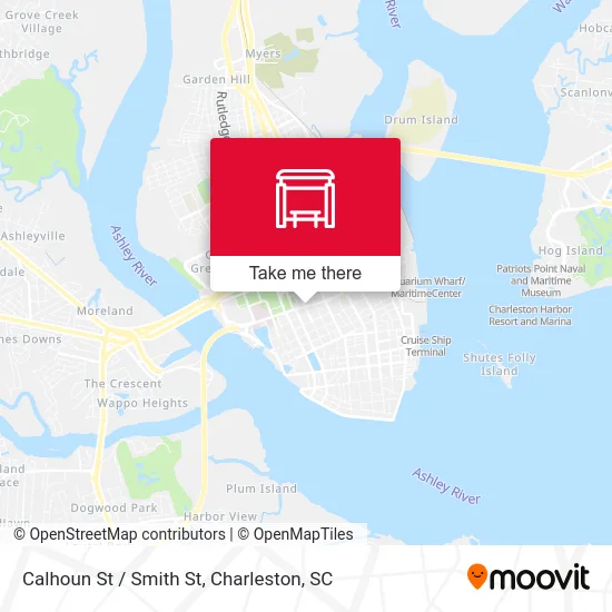 Calhoun St / Smith St map