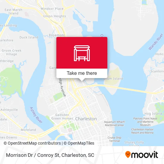 Mapa de Morrison Dr / Conroy St