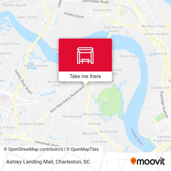 Ashley Landing Mall map