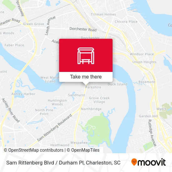 Sam Rittenberg Blvd / Durham Pl map
