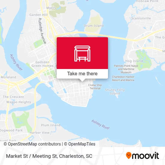 Market St / Meeting St map