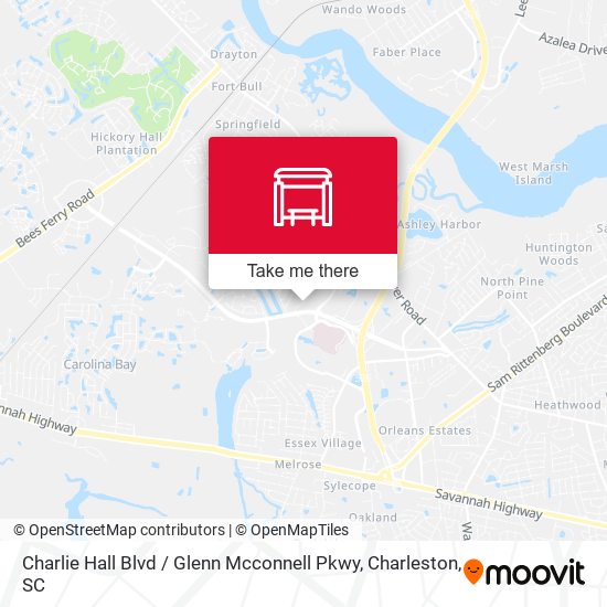 Charlie Hall Blvd / Glenn Mcconnell Pkwy map