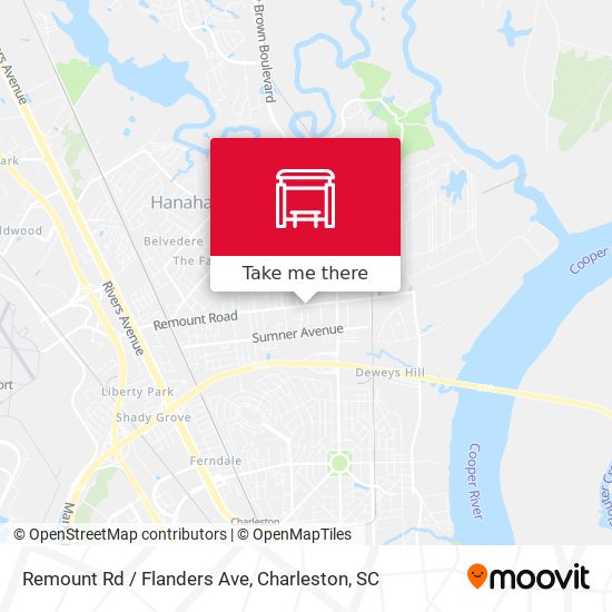 Remount Rd / Flanders Ave map