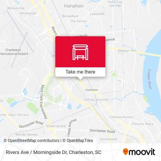 Rivers Ave / Morningside Dr map