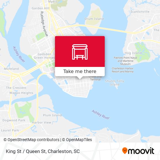 Mapa de King St / Queen St