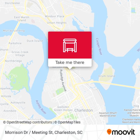 Morrison Dr / Meeting St map