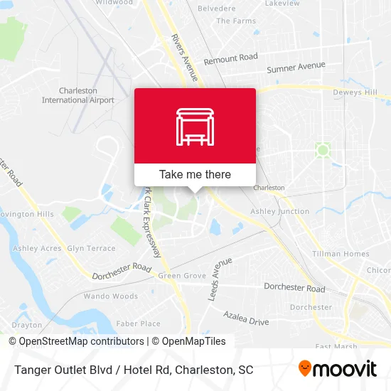 Tanger Outlet Blvd / Hotel Rd map