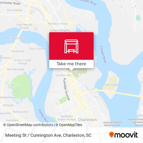 Mapa de Meeting St / Cunnington Ave