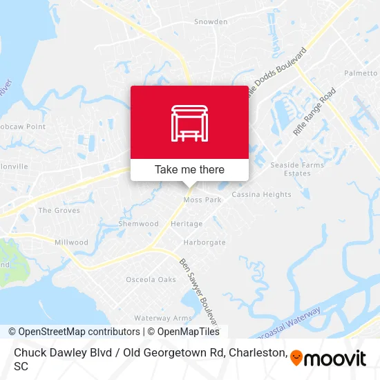Chuck Dawley Blvd / Old Georgetown Rd map