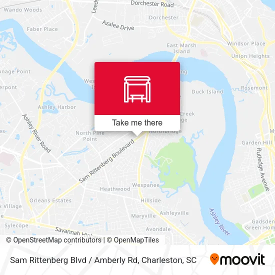 Sam Rittenberg Blvd / Amberly Rd map