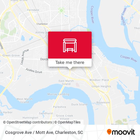 Cosgrove Ave / Mott Ave map