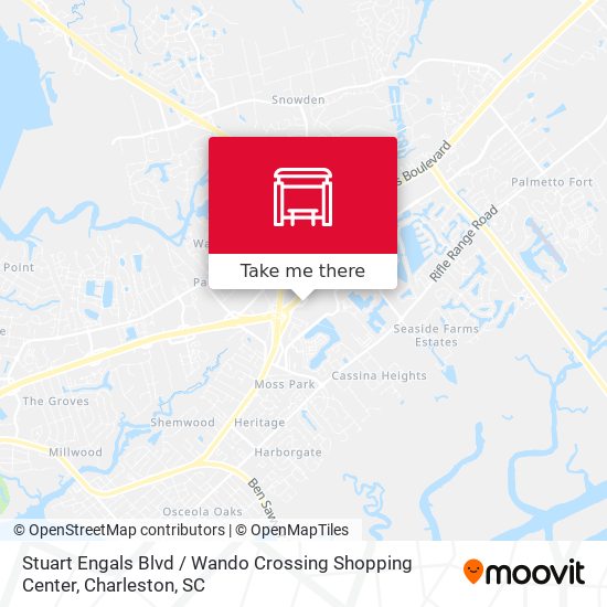 Stuart Engals Blvd / Wando Crossing Shopping Center map