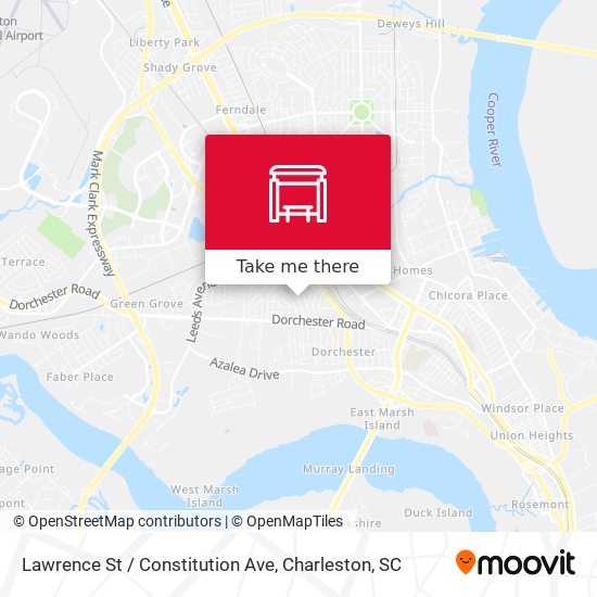 Lawrence St / Constitution Ave map