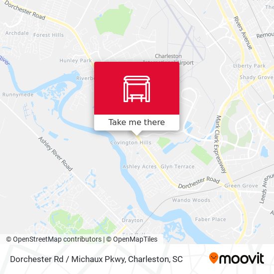 Dorchester Rd / Michaux Pkwy map