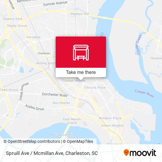 Spruill Ave / Mcmillan Ave map