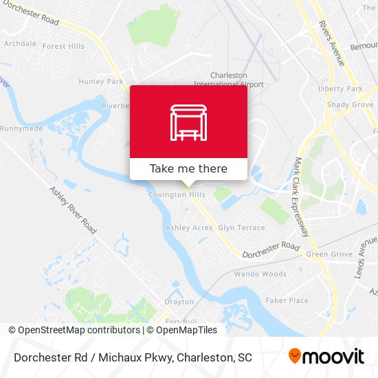 Dorchester Rd / Michaux Pkwy map