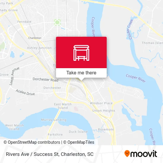 Mapa de Rivers Ave / Success St
