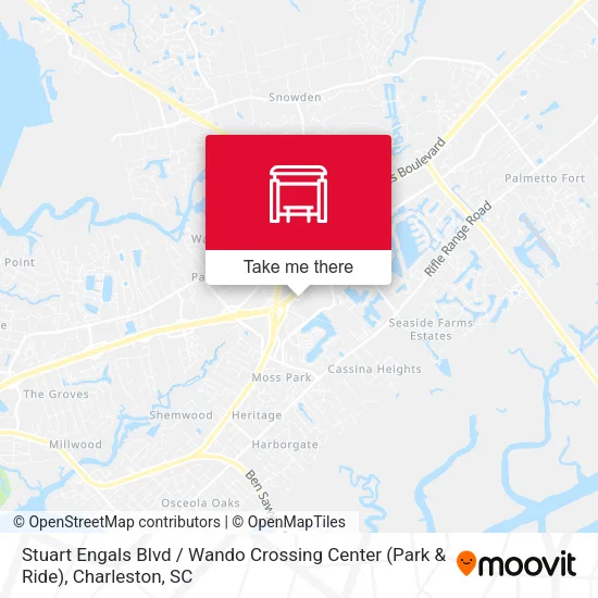Stuart Engals Blvd / Wando Crossing Center (Park & Ride) map