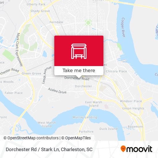 Mapa de Dorchester Rd / Stark Ln