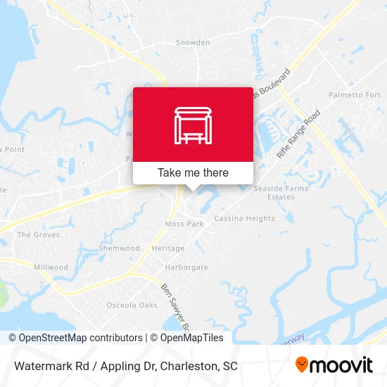 Watermark Rd / Appling Dr map