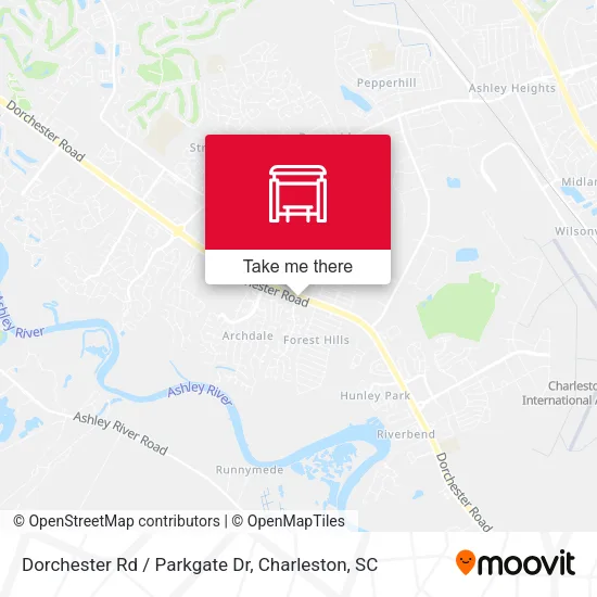 Dorchester Rd / Parkgate Dr map