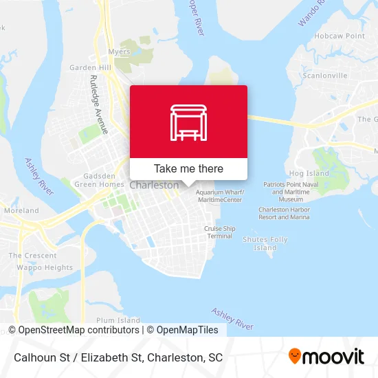 Calhoun St / Elizabeth St map