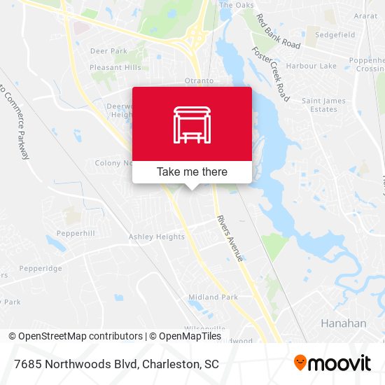 7685 Northwoods Blvd map