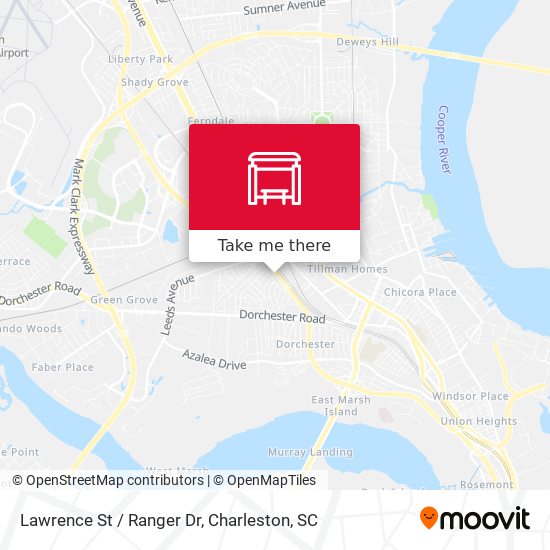 Mapa de Lawrence St / Ranger Dr