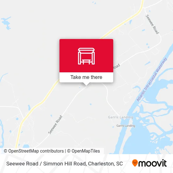 Seewee Road / Simmon Hill Road map