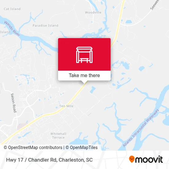 Hwy 17 / Chandler Rd map