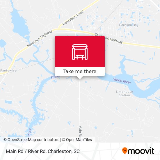 Main Rd / River Rd map