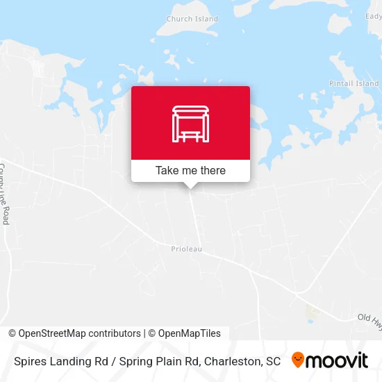 Spires Landing Rd / Spring Plain Rd map