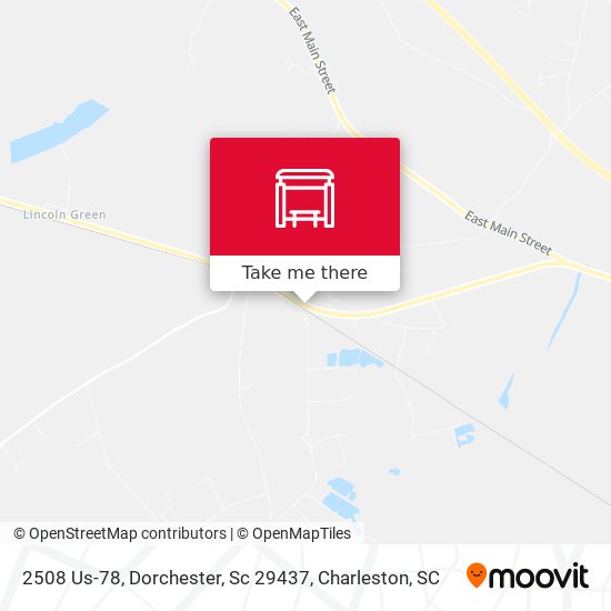 2508 Us-78, Dorchester, Sc 29437 map