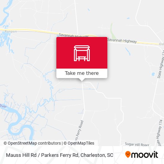 Mauss Hill Rd / Parkers Ferry Rd map