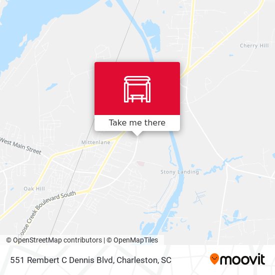 551 Rembert C Dennis Blvd map