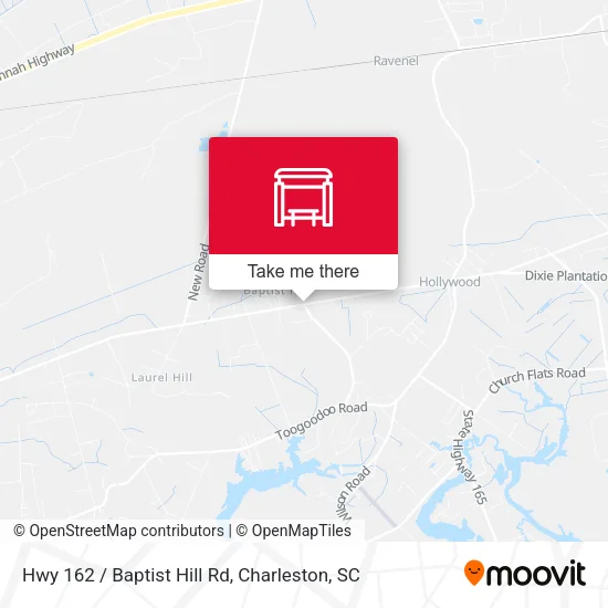 Mapa de Hwy 162 / Baptist Hill Rd