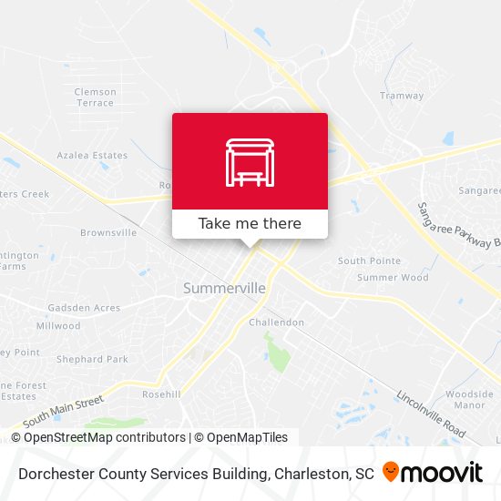 Mapa de Dorchester County Services Building