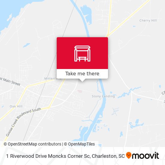 1 Riverwood Drive Moncks Corner Sc map