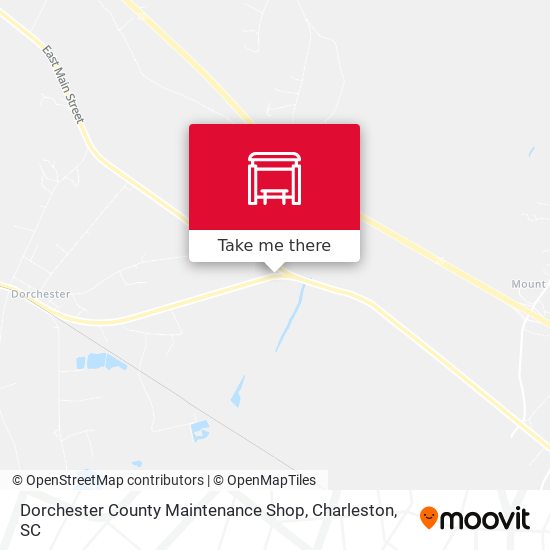 Mapa de Dorchester County Maintenance Shop