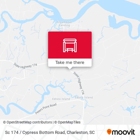 Mapa de Sc 174 / Cypress Bottom Road