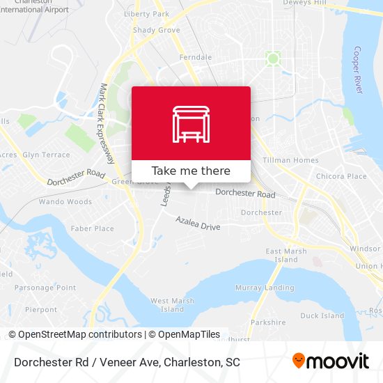 Dorchester Rd / Veneer Ave map