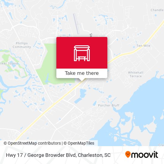 Hwy 17 / George Browder Blvd map