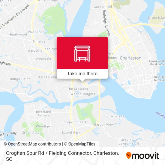 Mapa de Croghan Spur Rd / Fielding Connector