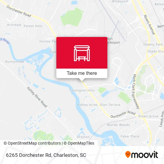 Mapa de 6265 Dorchester Rd