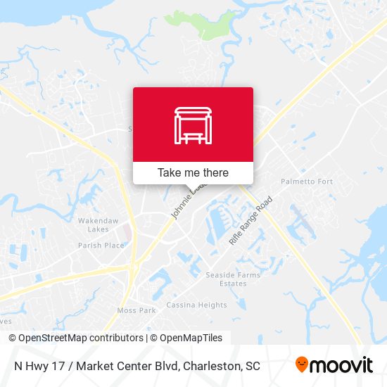 Mapa de N Hwy 17 / Market Center Blvd
